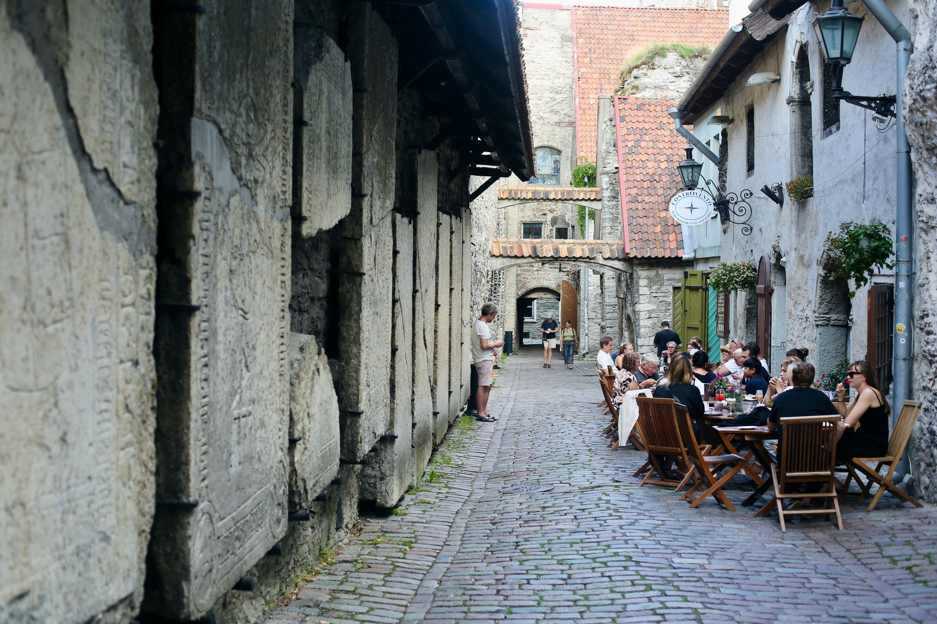 Katariina Käik ("St. Catherine's Passage") in Tallinn Old Town